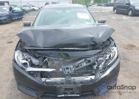 2018 Honda Civic Ex из США, поврежденный, VIN 2HGFC2F7XJH510792